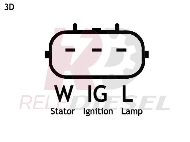 Conector 3D (W-IG-L)